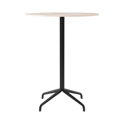 Audo Copenhagen Harbour Column Bar Table barbord Ø 80 cm. Velg bordplate og understell.