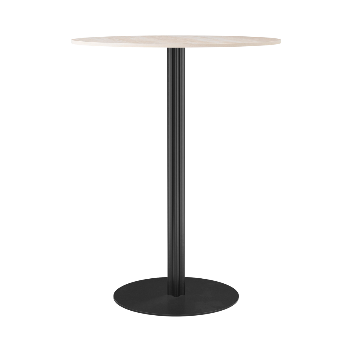 Audo Copenhagen Harbour Column Bar Table barbord Ø 80 cm. Velg bordplate og understell