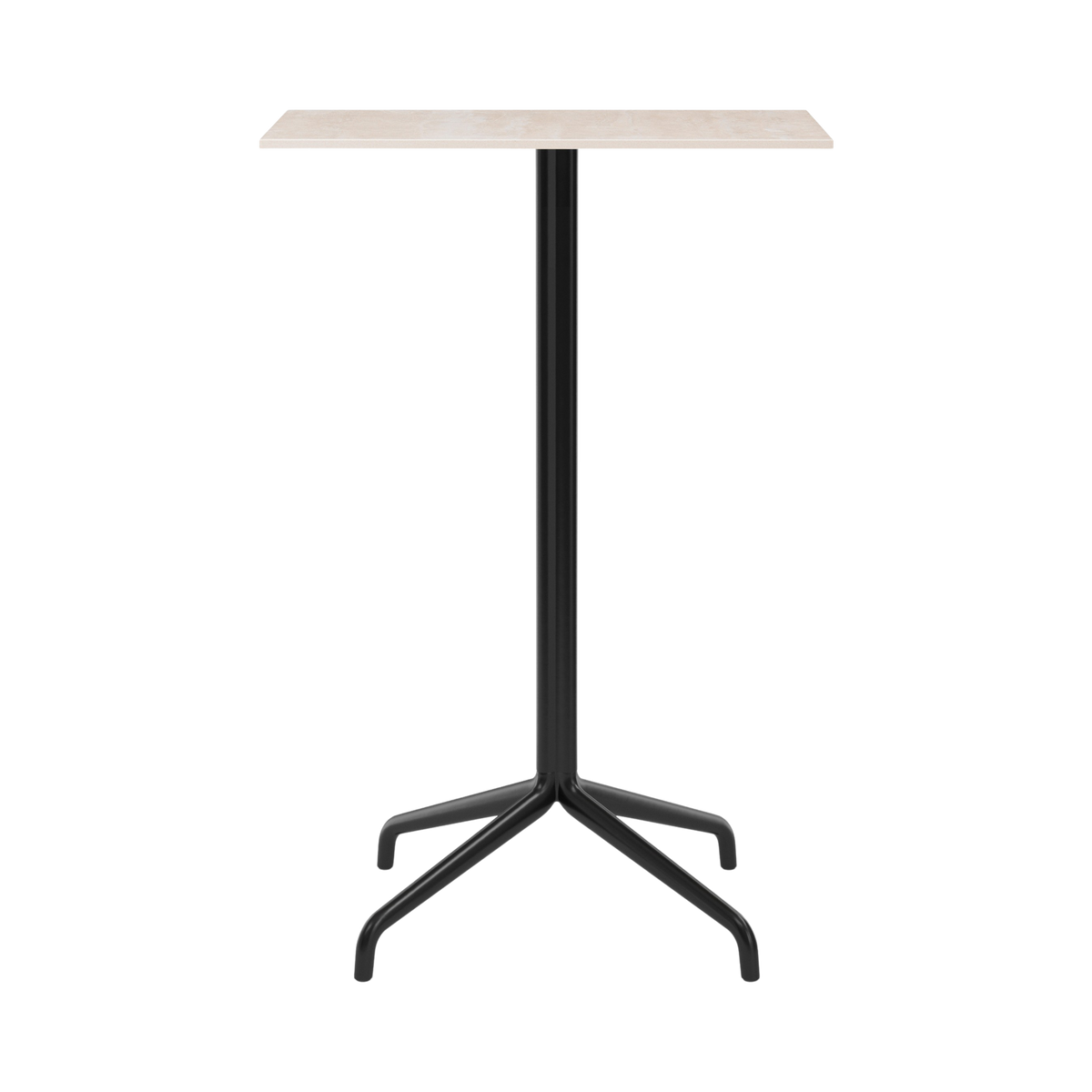 Audo Copenhagen Harbour Column Bar Table barbord 70 × 60 cm. Velg bordplate og understell.