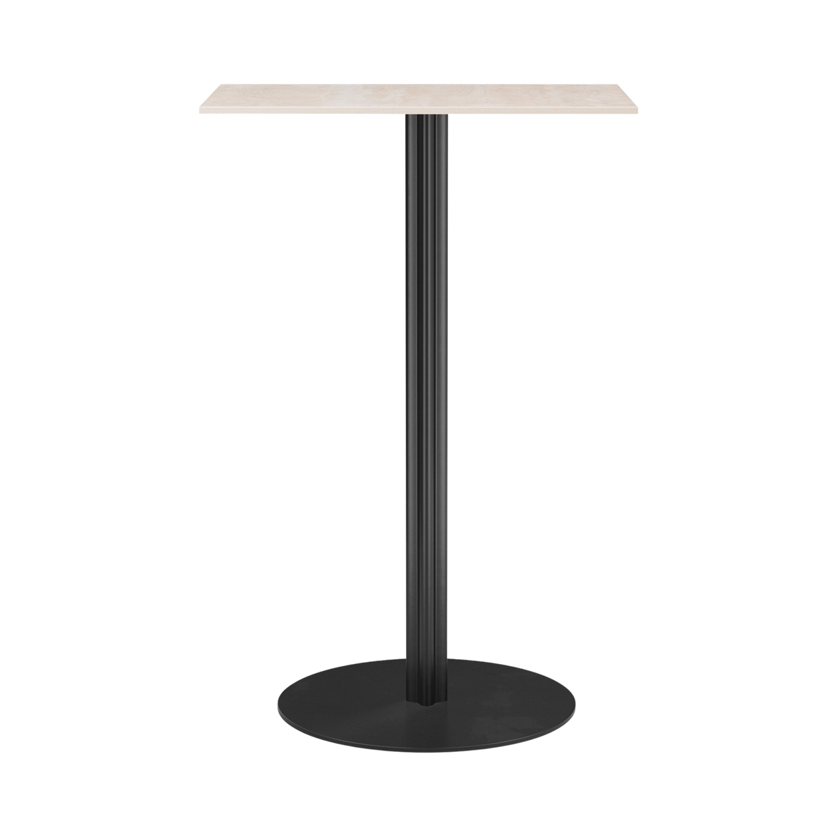 Audo Copenhagen Harbour Column Bar Table barbord 70 × 60 cm. Velg bordplate og understell