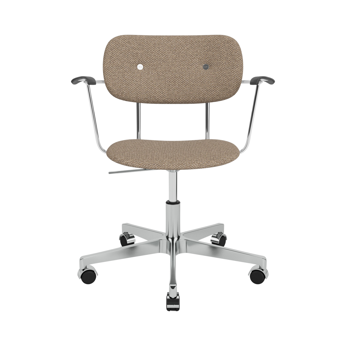 Audo Copenhagen Co Task Chair kontorstol, fullpolstret. Velg tekstil, armlener og understell