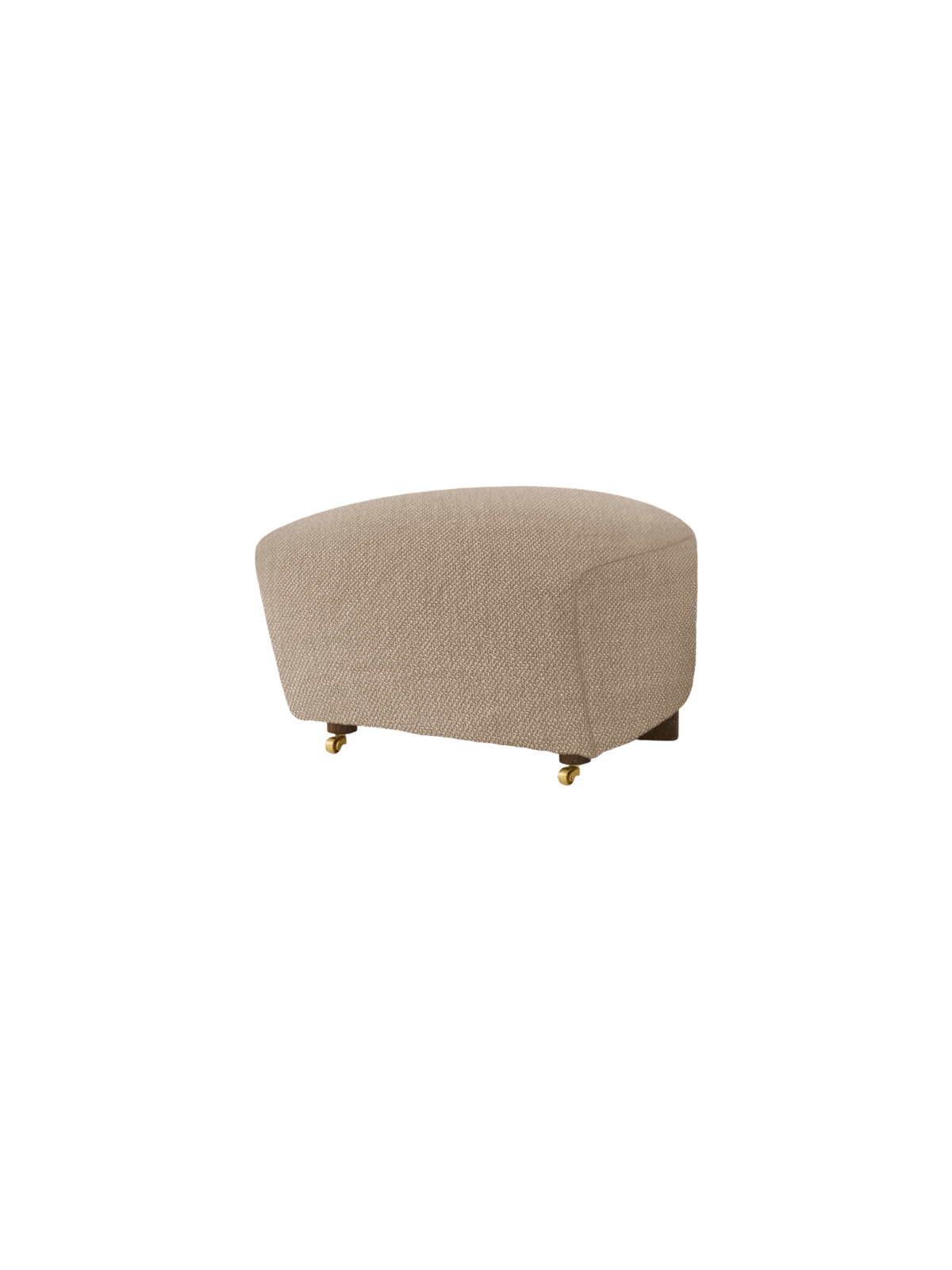 Audo Copenhagen The Tired Man Ottoman puff. Velg tekstil og treverk