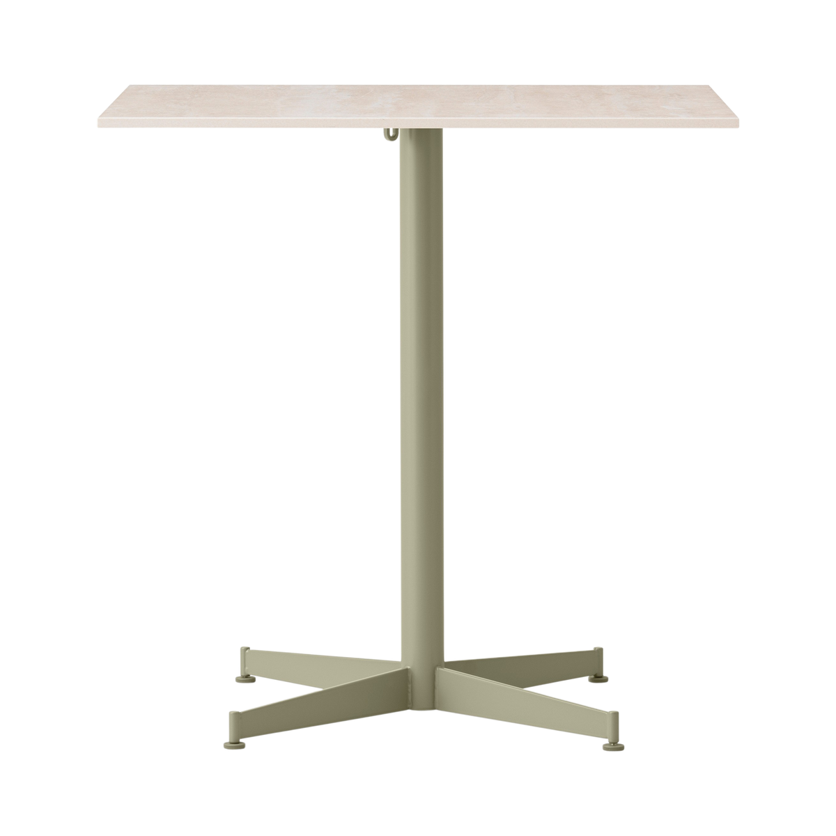 Audo Copenhagen Nook Dining Table spisebord 70 × 60 cm. Velg understell og bordplate.