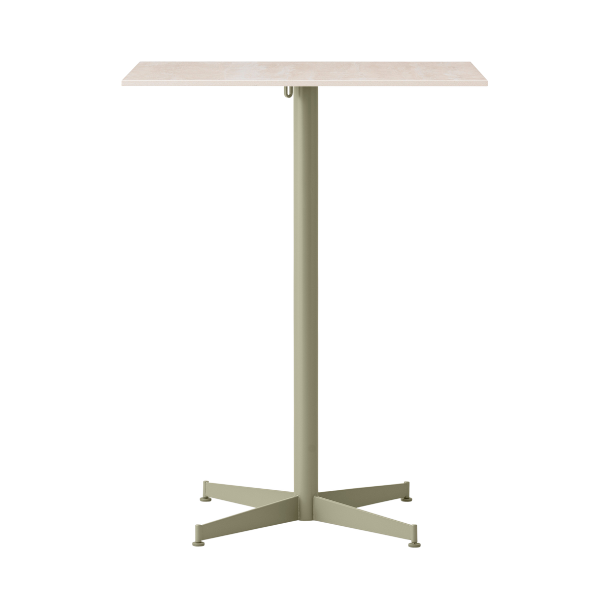 Audo Copenhagen Nook Counter Table barbord 70 × 60 cm. Velg understell og bordplate.
