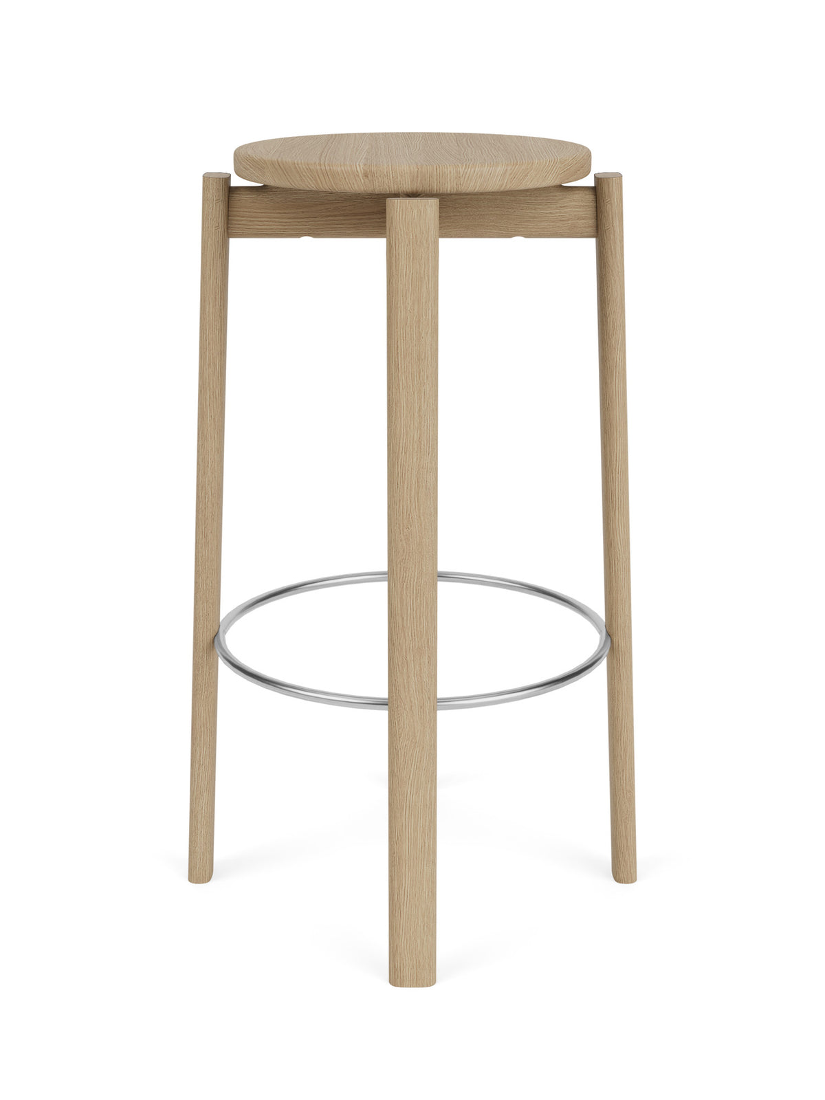 Audo Copenhagen Passage Bar Stool barkrakk. Velg treverk