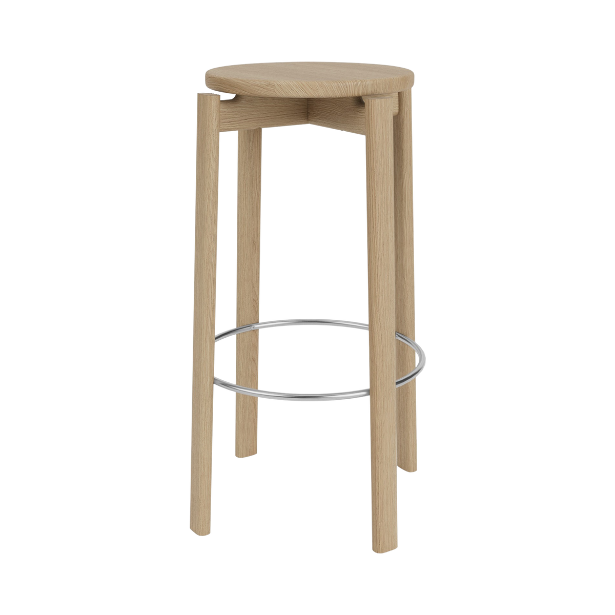 Audo Copenhagen Passage Bar Stool barkrakk. Velg treverk