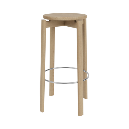 Audo Copenhagen Passage Bar Stool barkrakk. Velg treverk