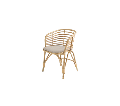 Cane-line Blend spisestol, rotting – Natural, rotting (large round sticks) / Light brown, Scent