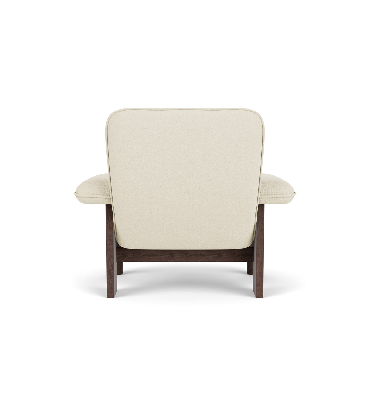 Audo Copenhagen Brasilia Lounge Chair lenestol, lav rygg. Velg tekstil og treverk