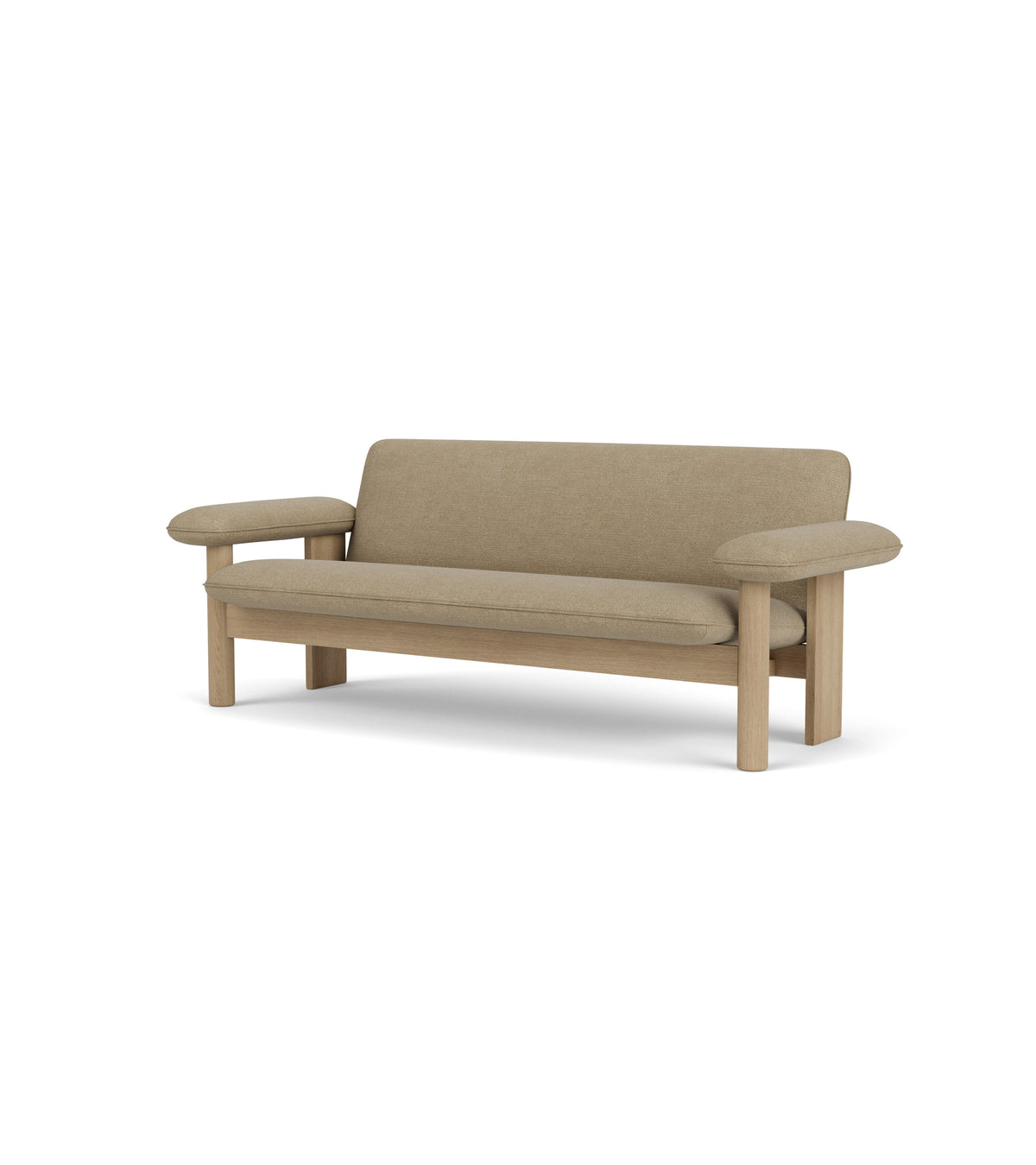 Audo Copenhagen Brasilia Sofa sofa. Velg tekstil og treverk