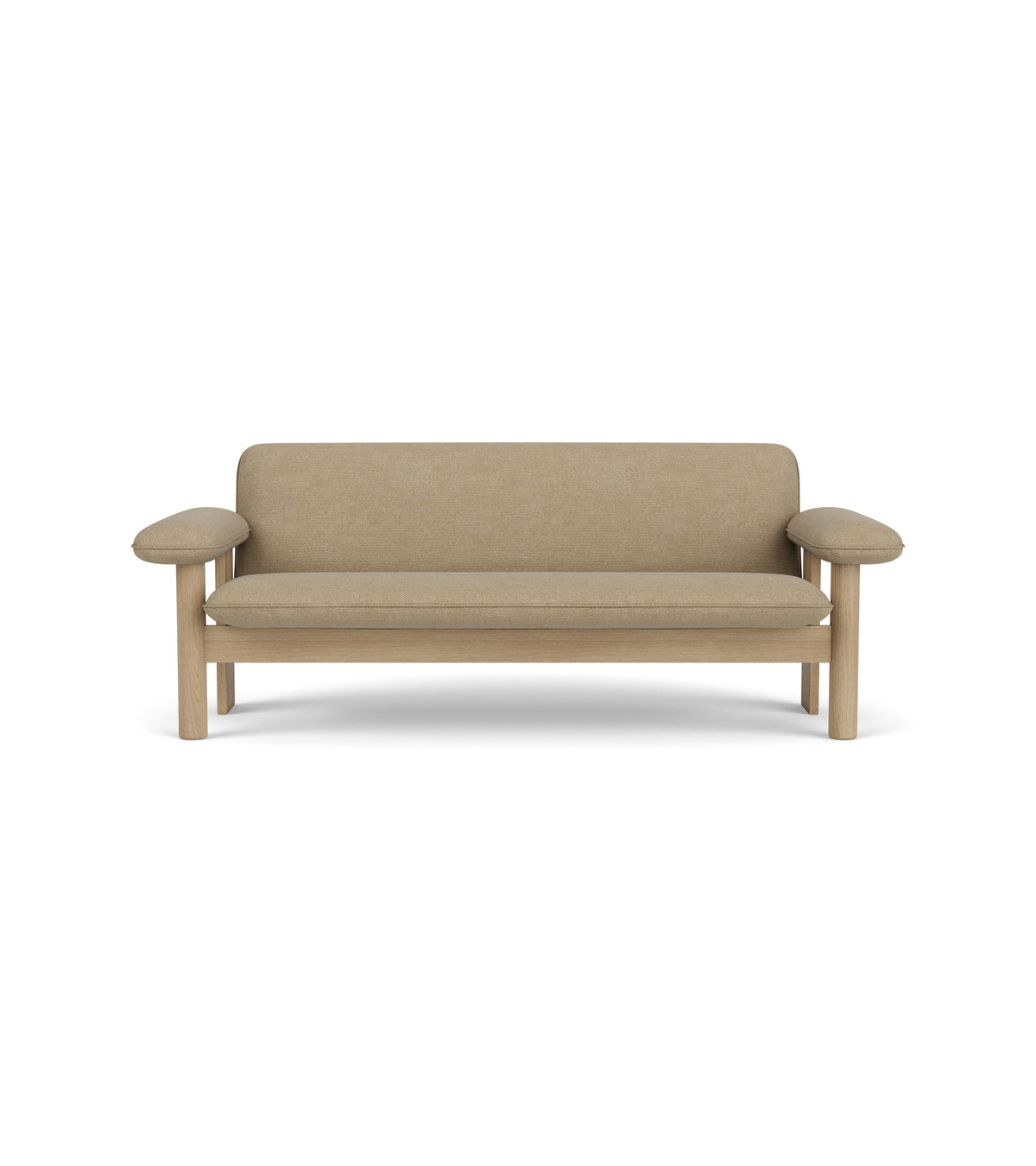 Audo Copenhagen Brasilia Sofa sofa. Velg tekstil og treverk