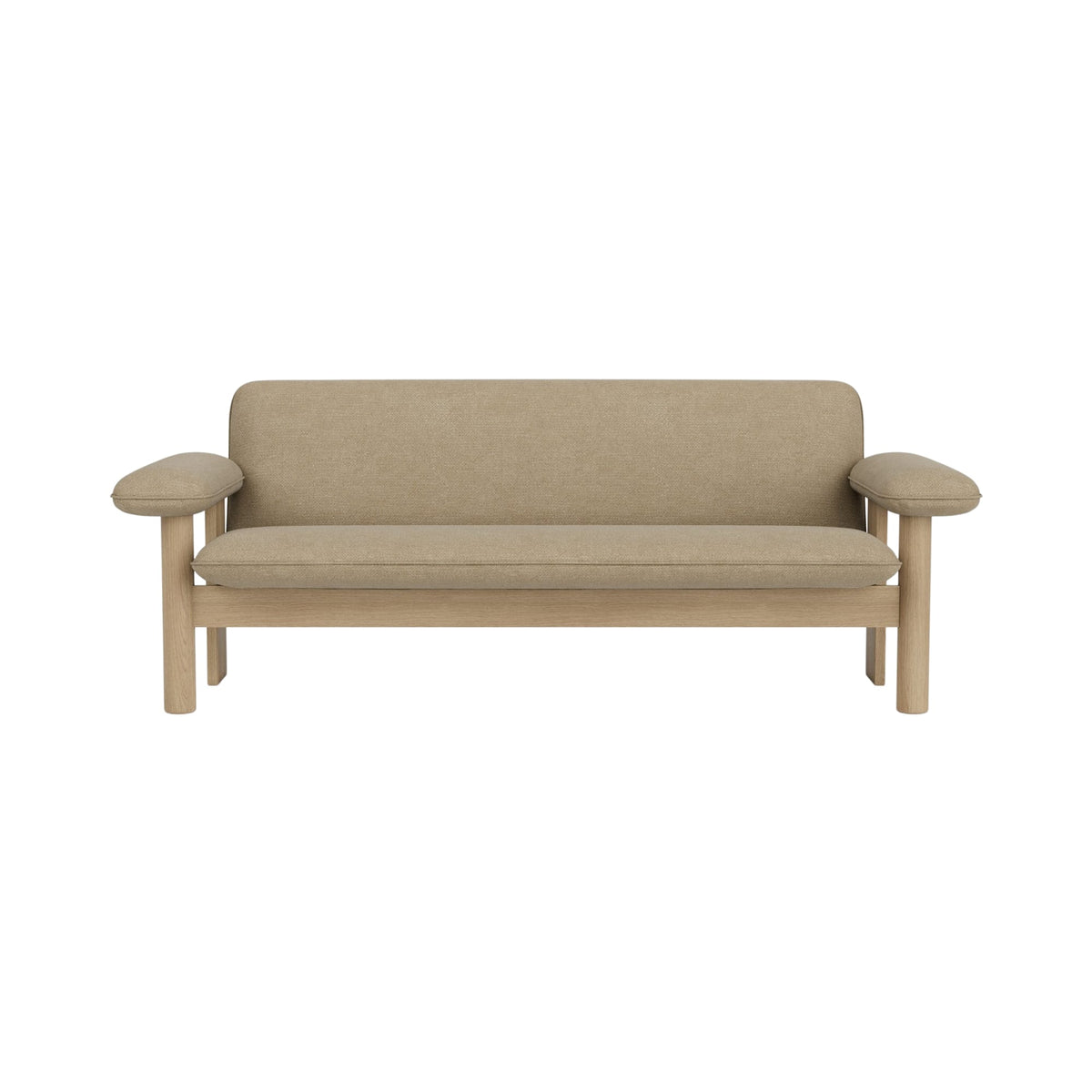 Audo Copenhagen Brasilia Sofa sofa. Velg tekstil og treverk