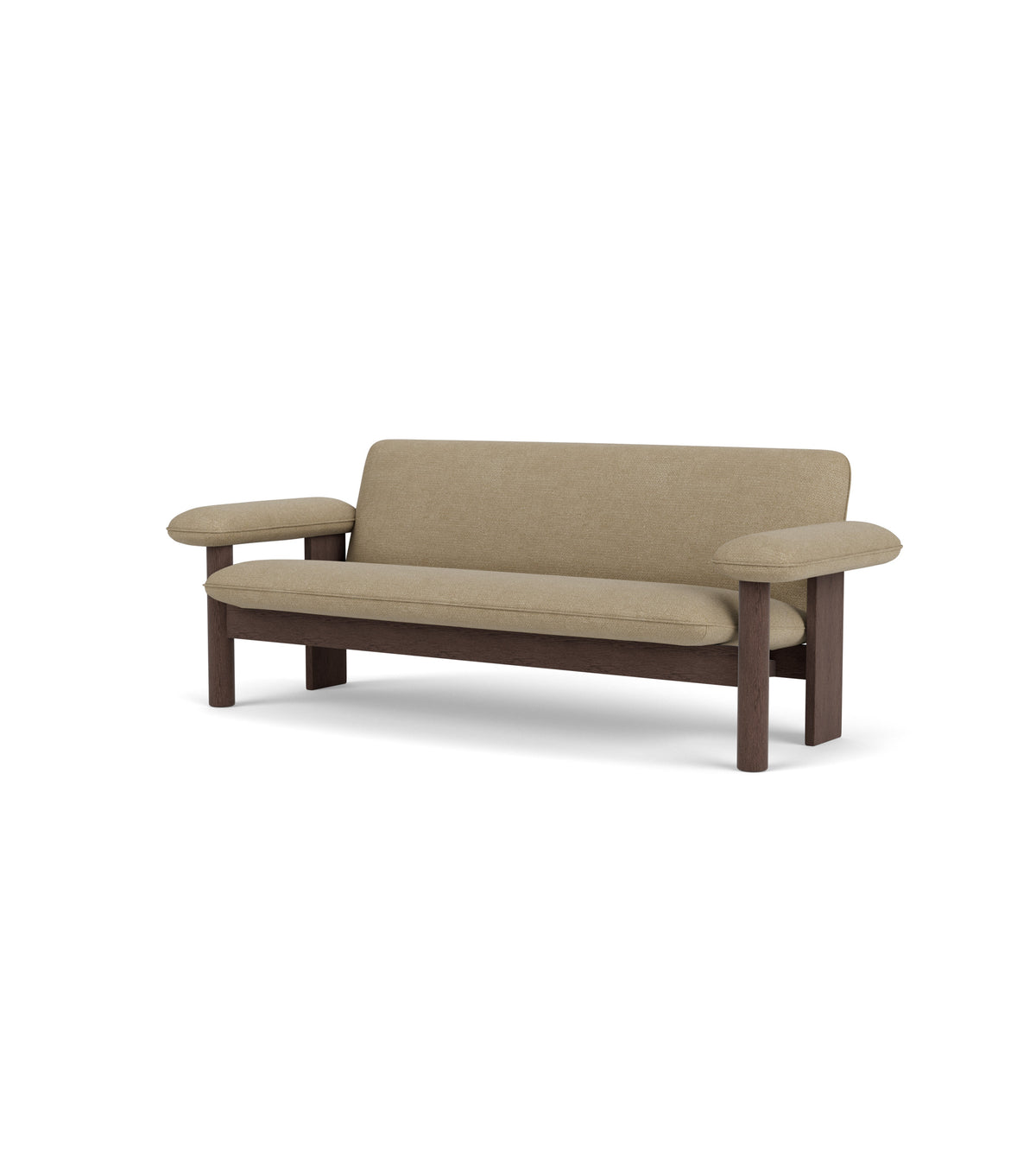 Audo Copenhagen Brasilia Sofa sofa. Velg tekstil og treverk