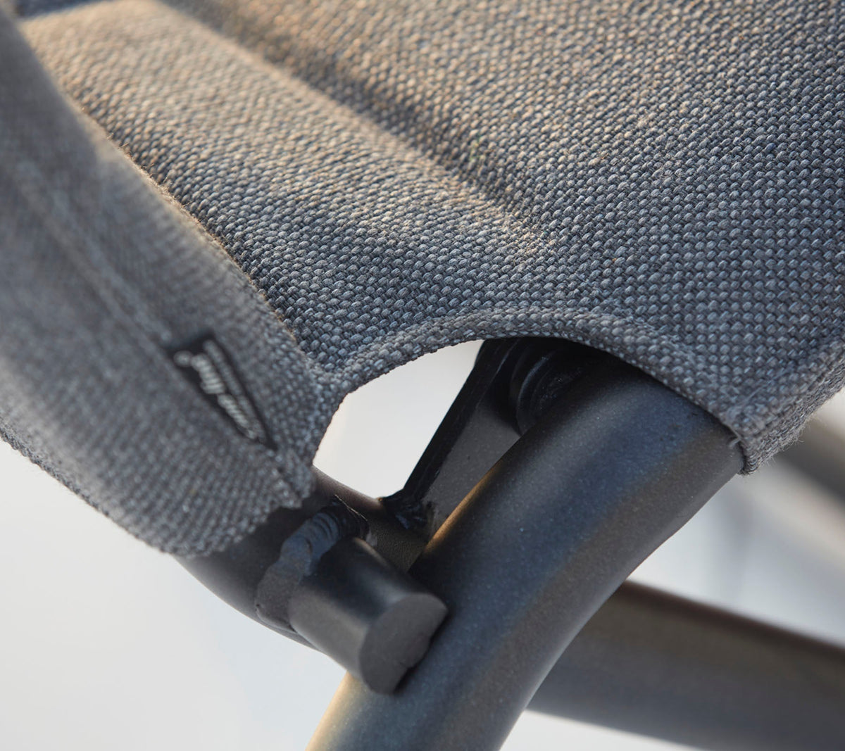 Cane-line Traveller lounge klappstol, grey AirTouch