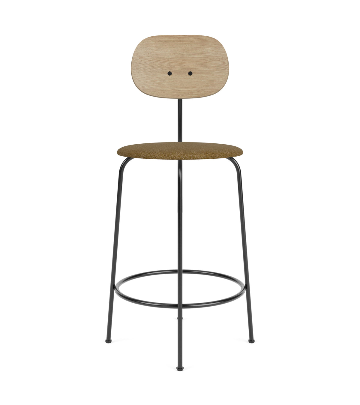 Audo Copenhagen Afteroom Counter Chair Plus barstol, fullpolstret. Velg tekstil