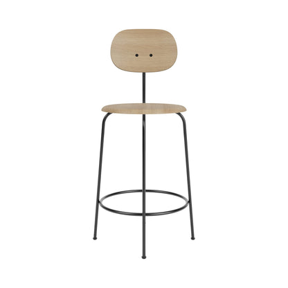 Audo Copenhagen Afteroom Counter Chair Plus barstol, uten polstring. Velg treverk