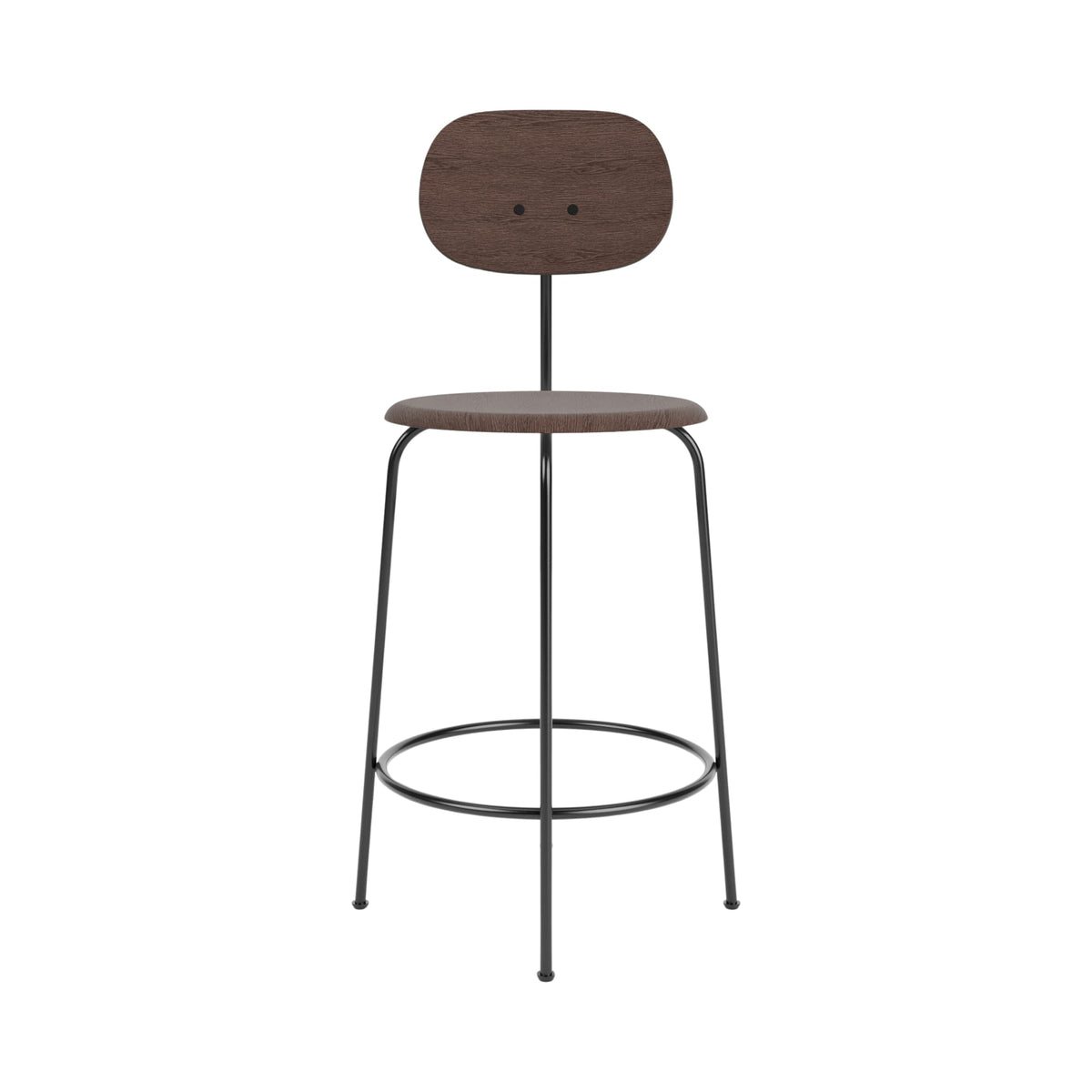 Audo Copenhagen Afteroom Counter Chair Plus barstol, uten polstring. Velg treverk