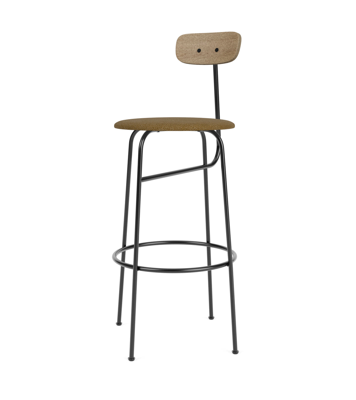 Audo Copenhagen Afteroom Bar Chair barstol, polstret sete. Velg tekstil og rygg