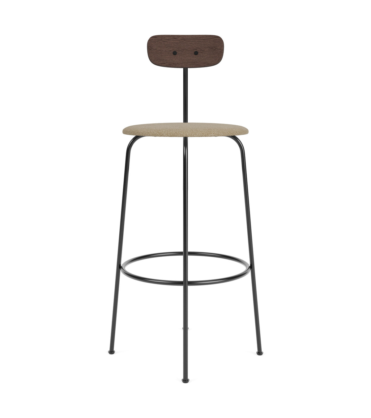 Audo Copenhagen Afteroom Bar Chair barstol, polstret sete. Velg tekstil og rygg