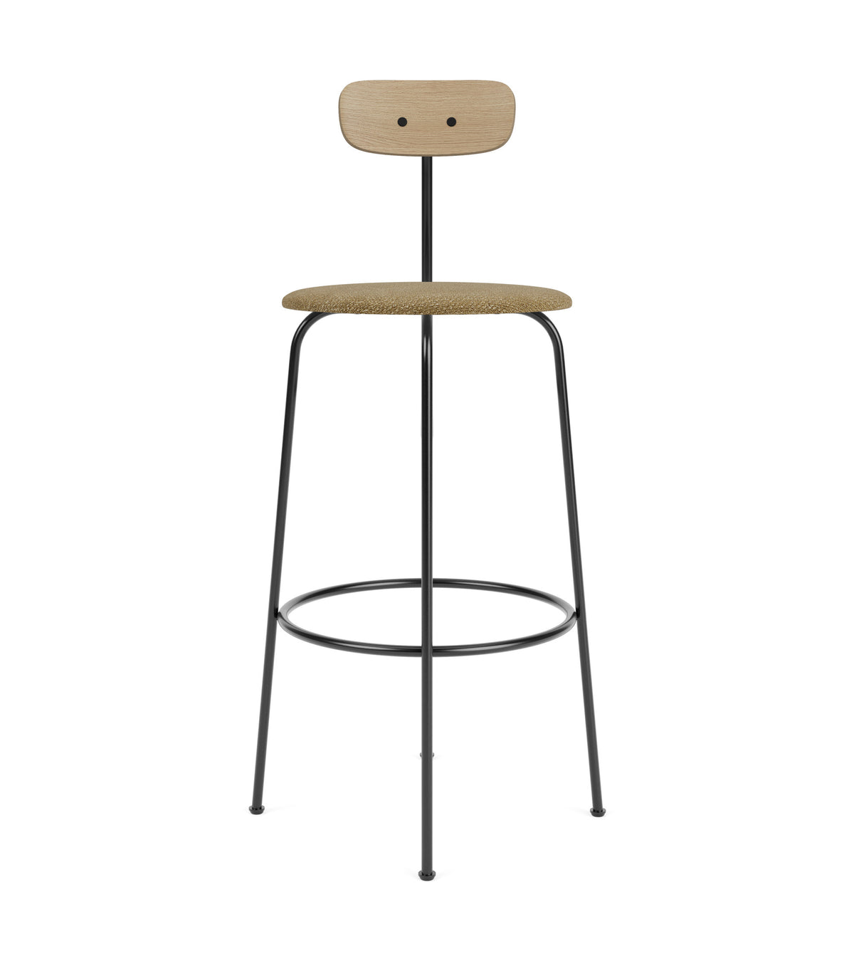 Audo Copenhagen Afteroom Bar Chair barstol, polstret sete. Velg tekstil og rygg