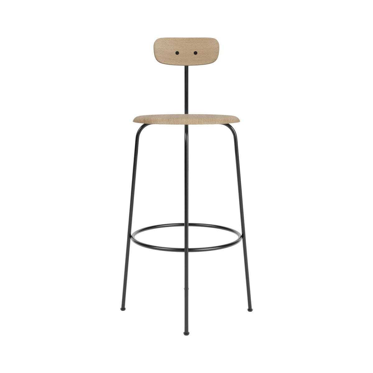 Audo Copenhagen Afteroom Bar Chair barstol, uten polstring. Velg treverk