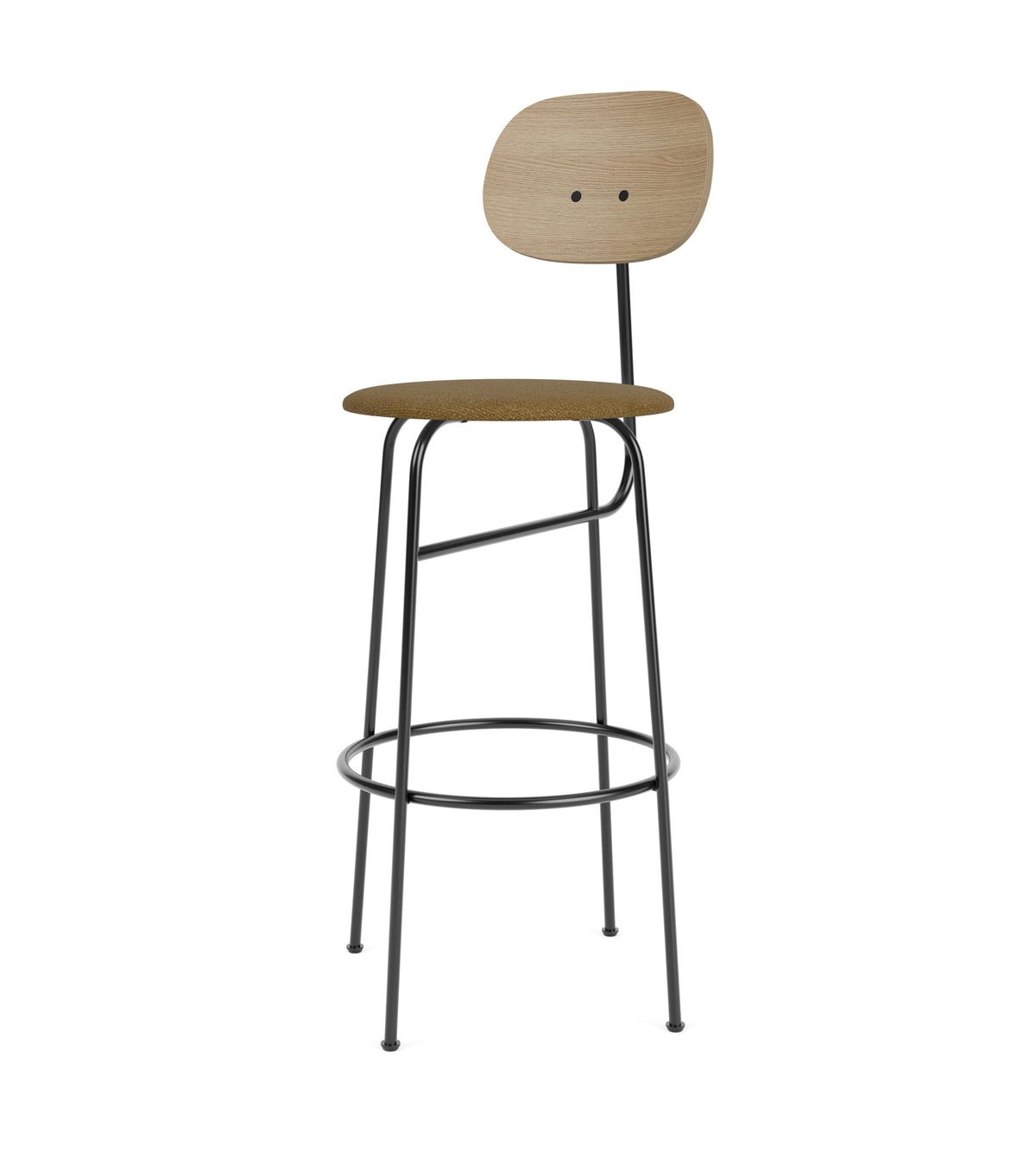 Audo Copenhagen Afteroom Bar Chair Plus barstol, fullpolstret. Velg tekstil