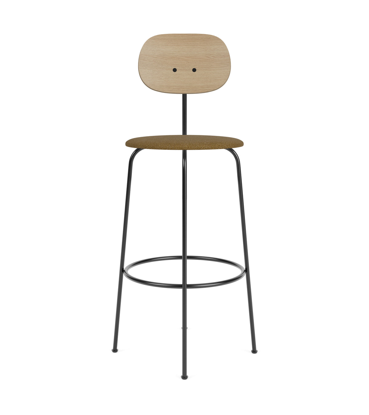 Audo Copenhagen Afteroom Bar Chair Plus barstol, fullpolstret. Velg tekstil