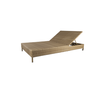 Cane-line Rest solseng dobbel, Natural Weave