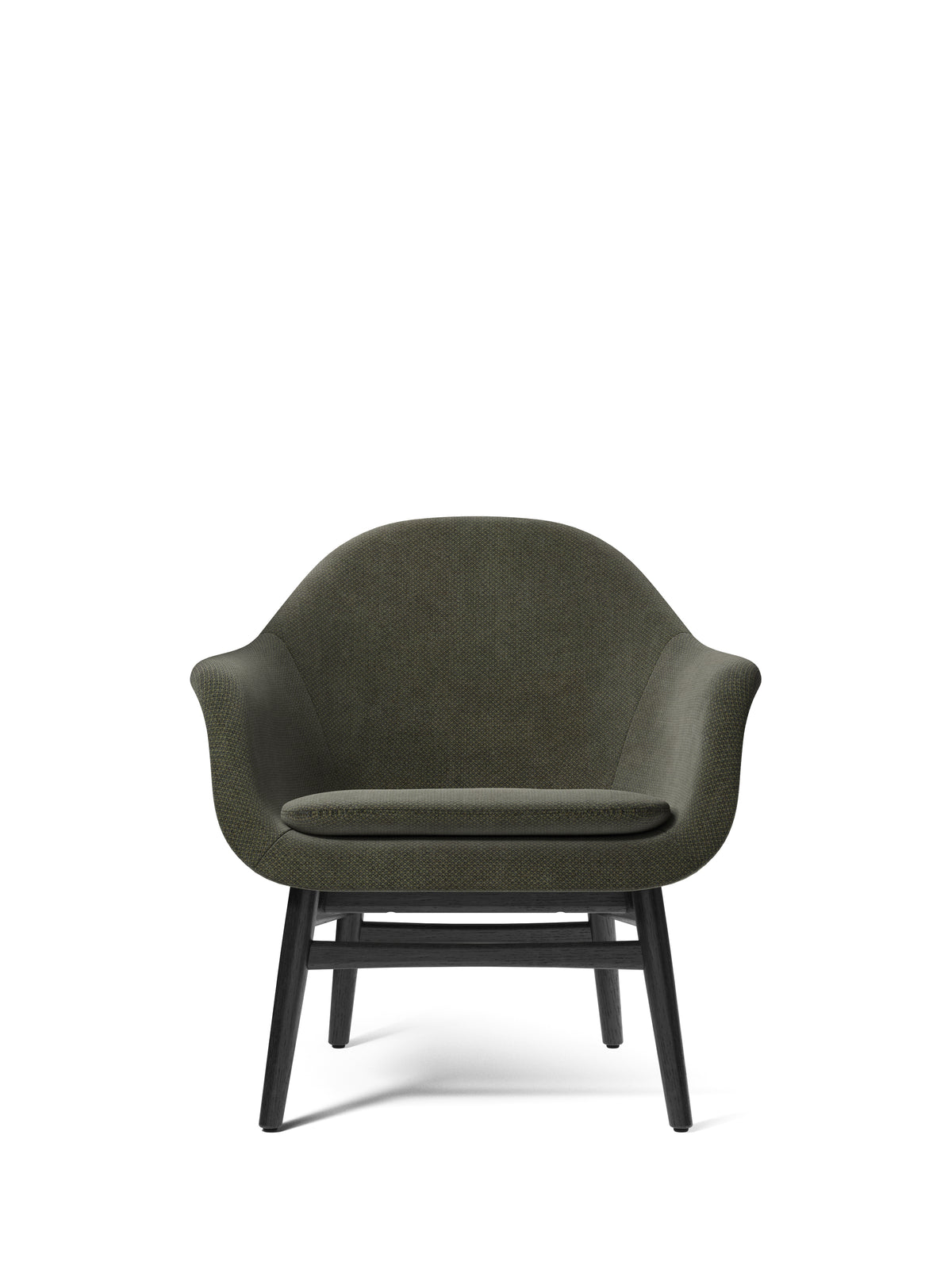 Audo Copenhagen Harbour Lounge Chair lenestol, stjernefot med sving og retur. Velg tekstil og understell