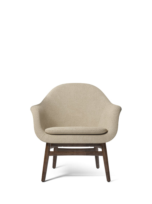 Audo Copenhagen Harbour Lounge Chair lenestol, 4 ben. Velg tekstil og treverk