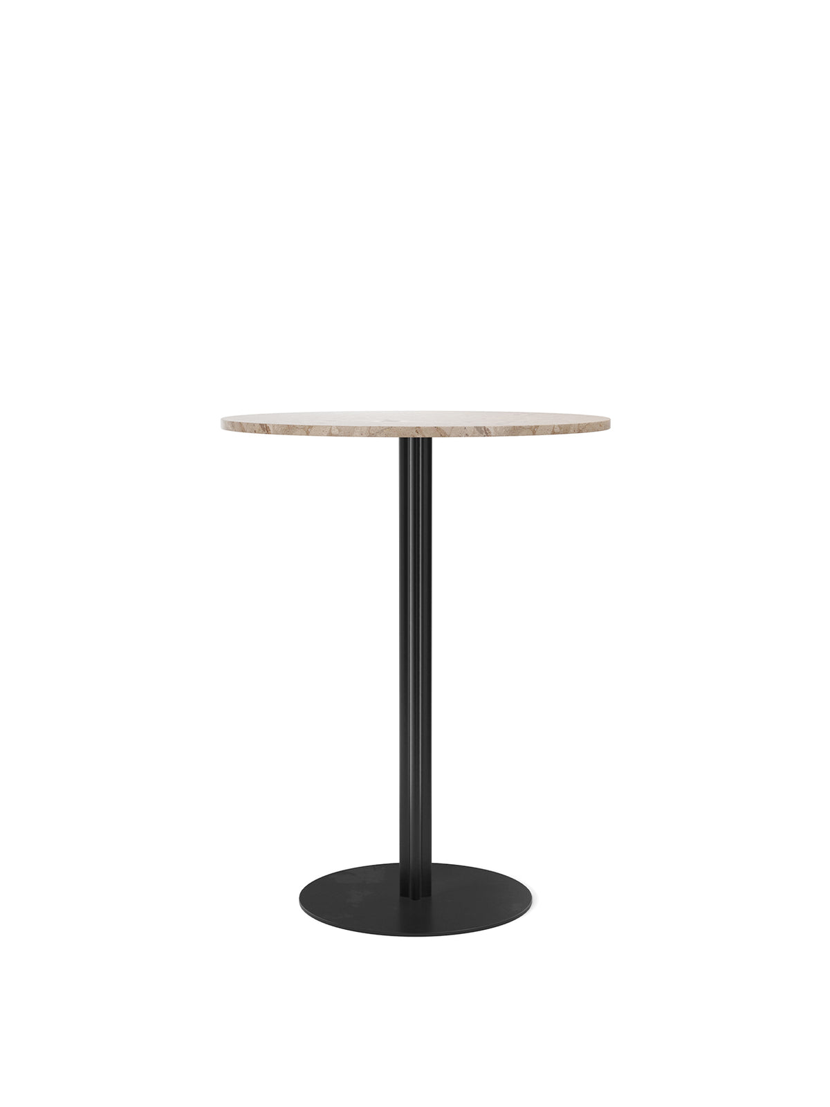 Audo Copenhagen Harbour Column Bar Table barbord Ø 80 cm. Velg bordplate og understell