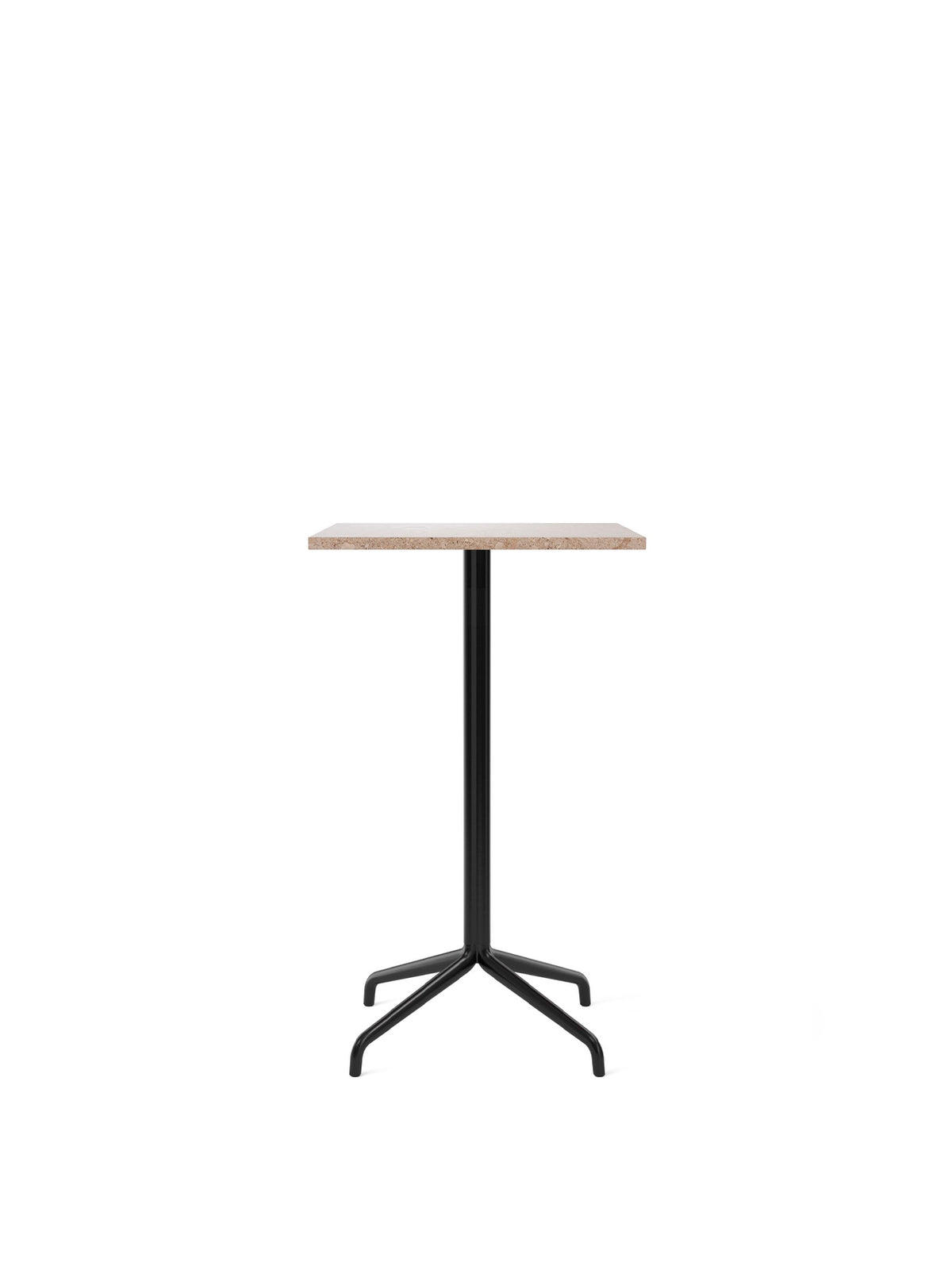Audo Copenhagen Harbour Column Bar Table barbord 70 × 60 cm. Velg bordplate og understell.