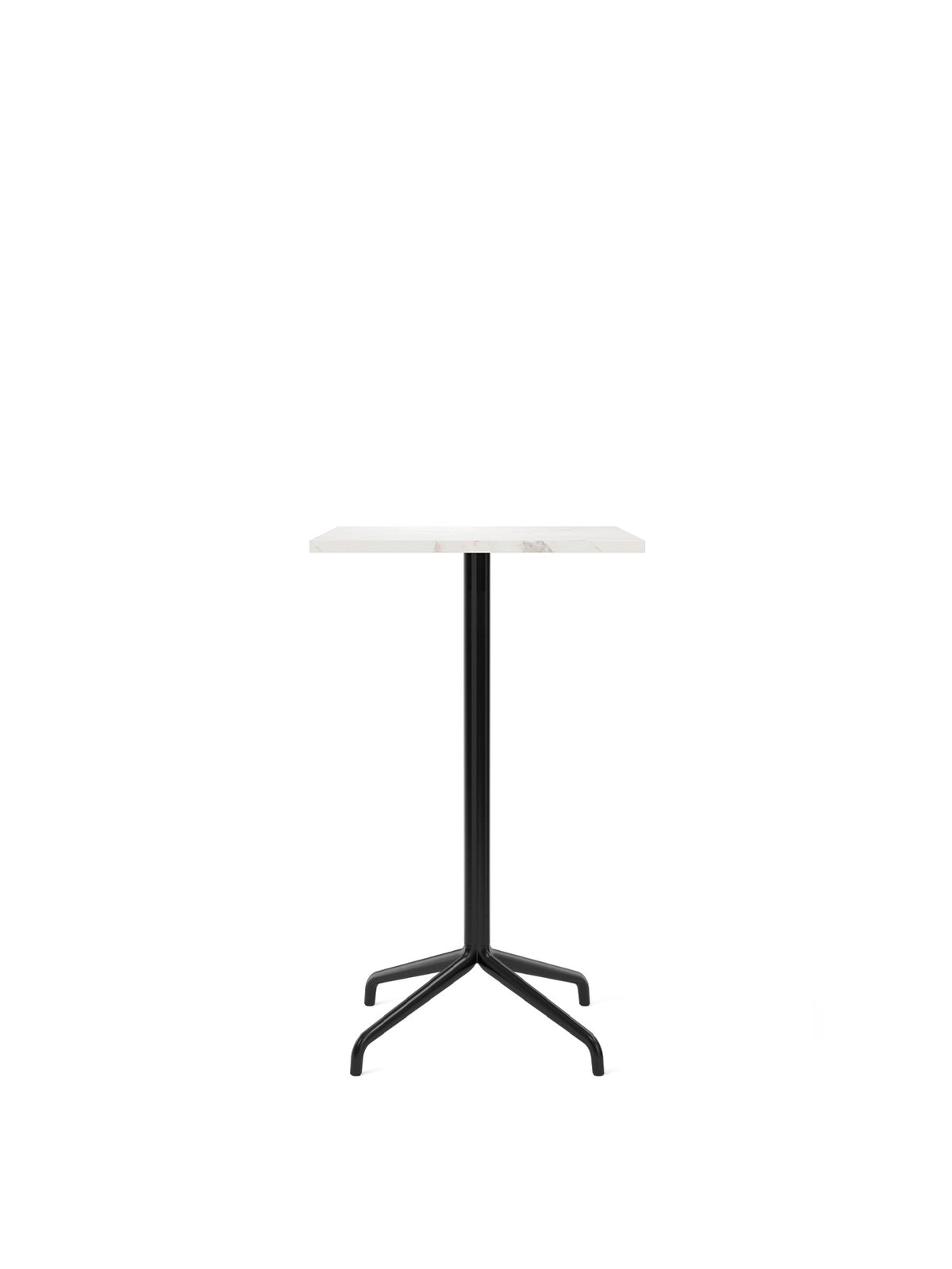 Audo Copenhagen Harbour Column Bar Table barbord 70 × 60 cm. Velg bordplate og understell.
