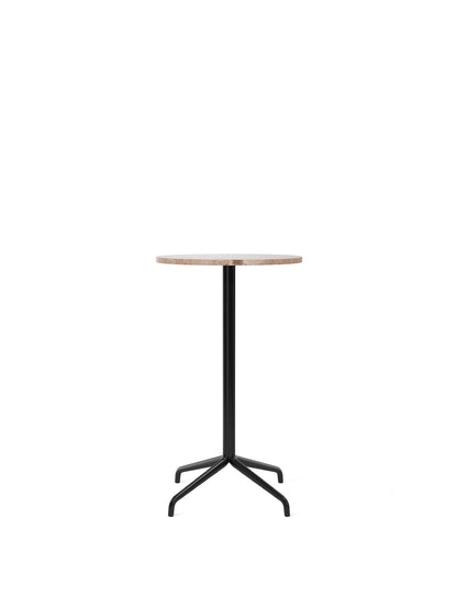 Audo Copenhagen Harbour Column Bar Table barbord Ø 60 cm. Velg bordplate og understell.