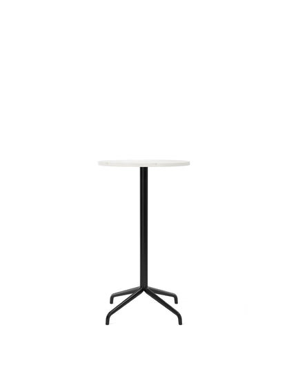 Audo Copenhagen Harbour Column Bar Table barbord Ø 60 cm. Velg bordplate og understell
