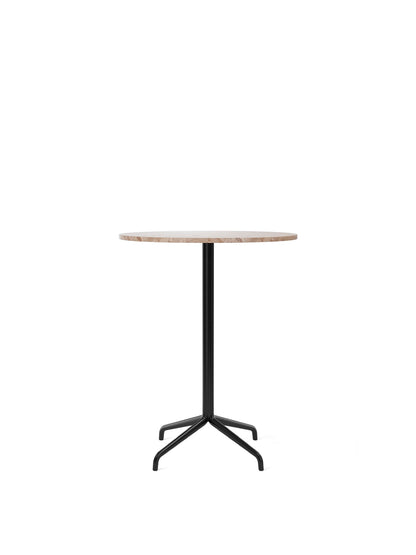 Audo Copenhagen Harbour Column Bar Table barbord Ø 80 cm. Velg bordplate og understell.