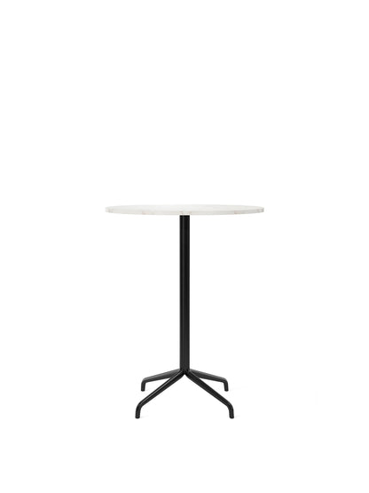 Audo Copenhagen Harbour Column Bar Table barbord Ø 80 cm. Velg bordplate og understell.