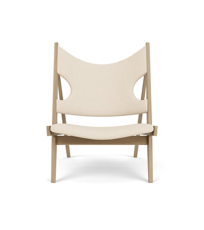 Audo Copenhagen Knitting Lounge Chair lenestol. Velg tekstil og treverk