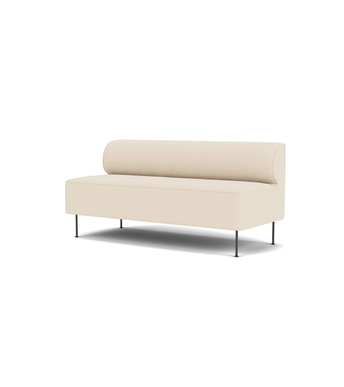 Audo Copenhagen Eave Dining Sofa spisesofa, åpen seksjon 240 cm. Velg tekstil og understell