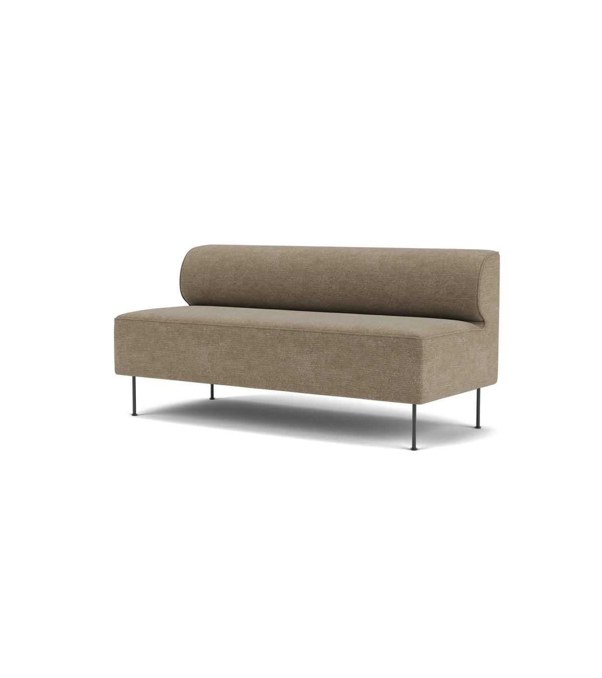 Audo Copenhagen Eave Dining Sofa spisesofa, åpen seksjon 240 cm. Velg tekstil og understell