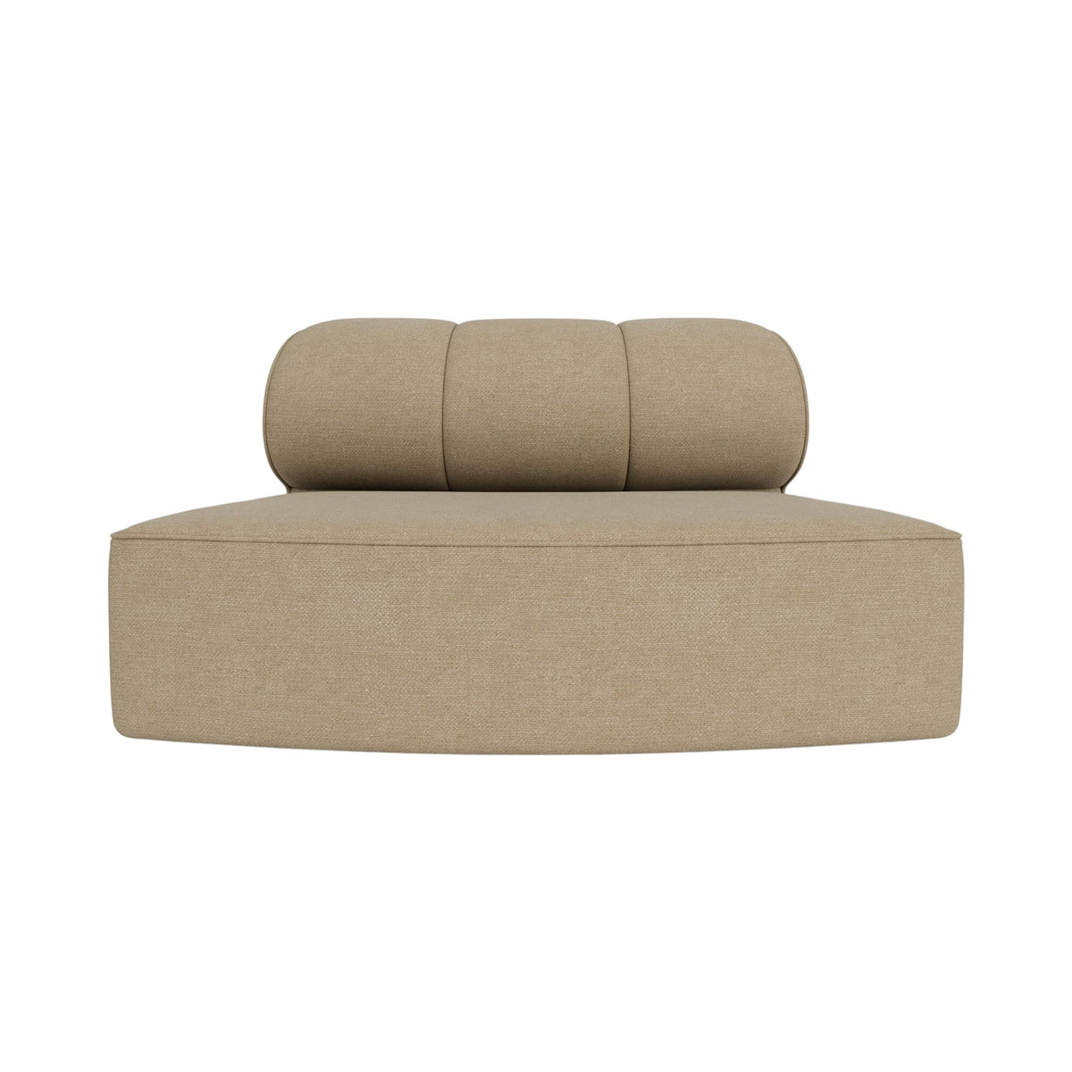 Audo Copenhagen Eave Seamline Modular Sofa 86 sofamodul, konveks åpen seksjon 86 cm. Velg tekstil