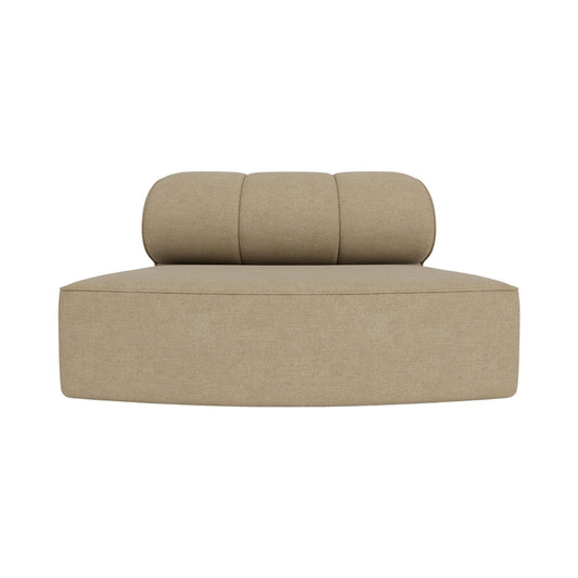 Audo Copenhagen Eave Seamline Modular Sofa 86 sofamodul, konveks åpen seksjon 86 cm. Velg tekstil