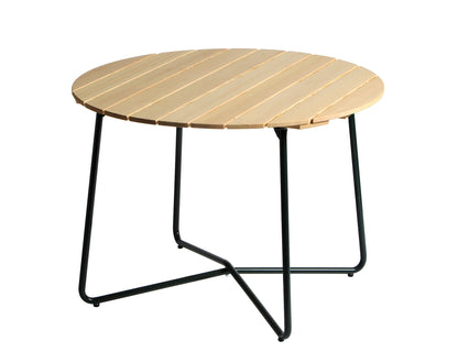Grythyttan Bord 9A 100 cm rundt spisebord. Velg treverk og understell.