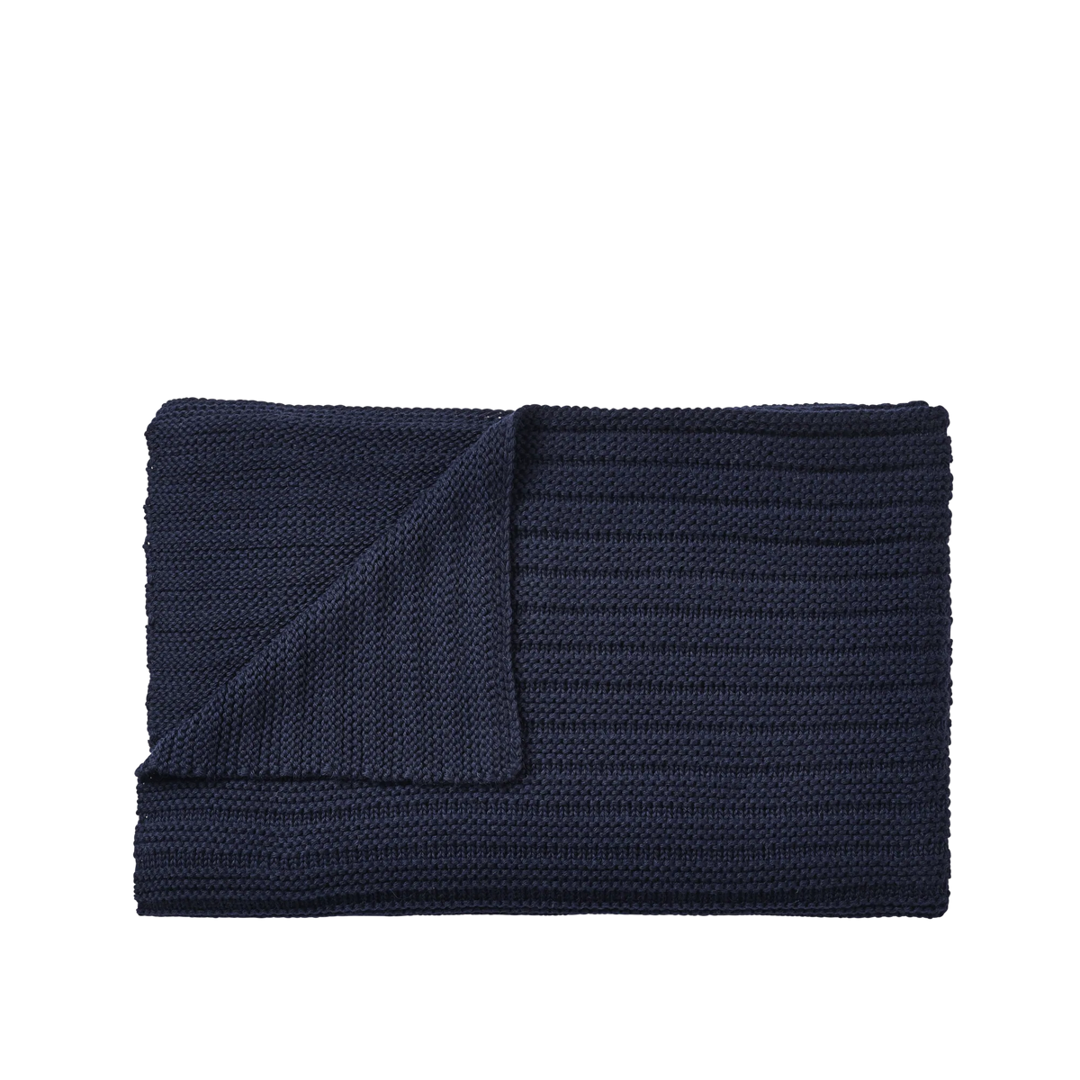 Muuto Ample pledd i babylamaull. Midnight Blue