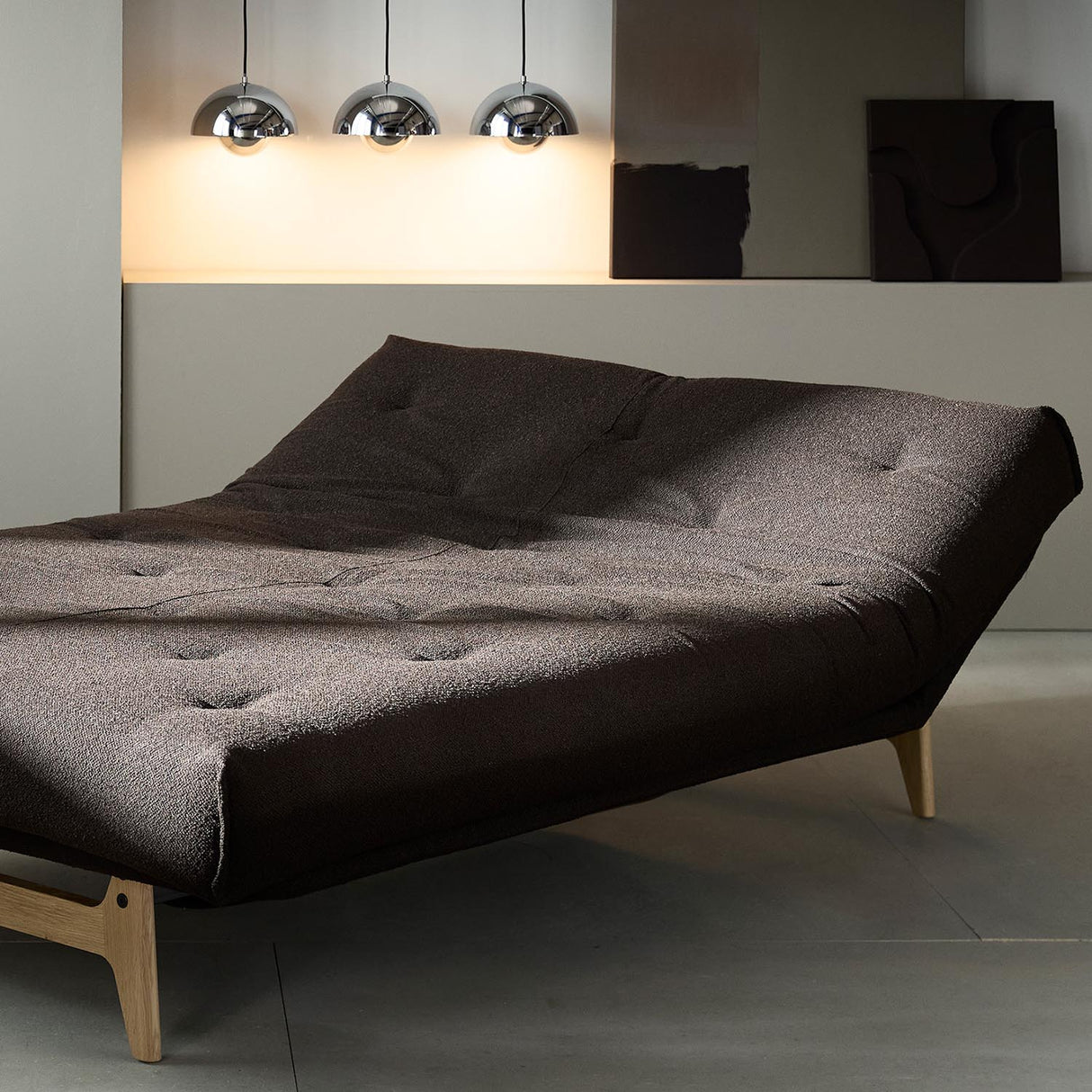 Innovation Living "Aslak" sovesofa 140 x 200 cm. Flere fargervalg. Bestillingsvare.