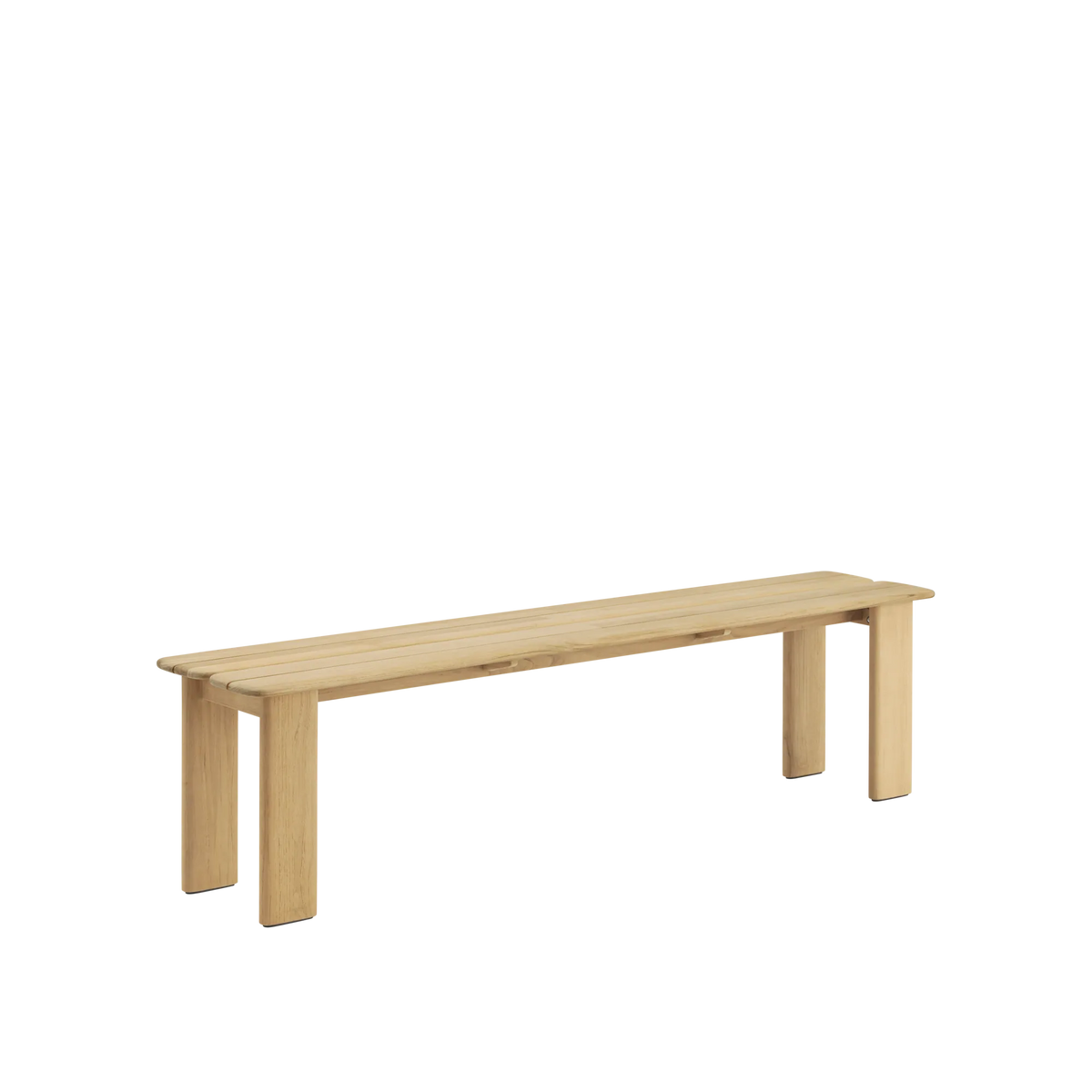Muuto Assemble utebenk i teak 180 cm