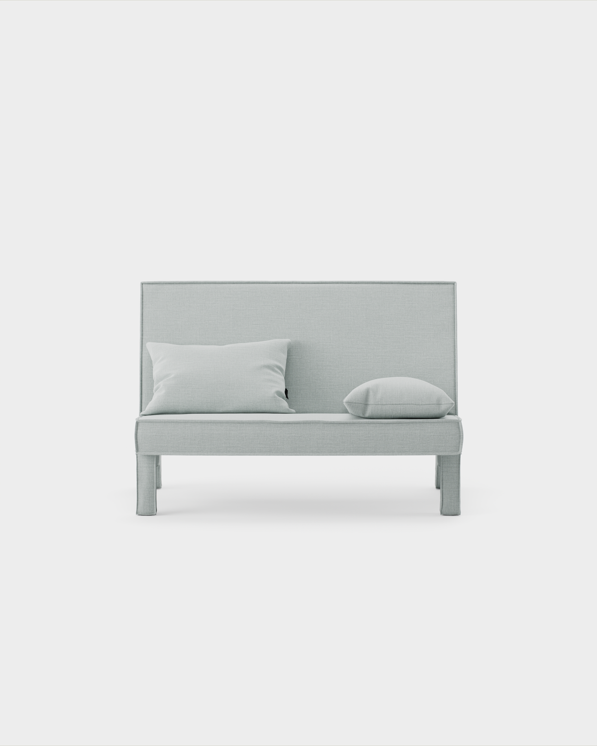 Massproductions BAM! 2-seter sofa – Romo Linara 253 Swedish Grey