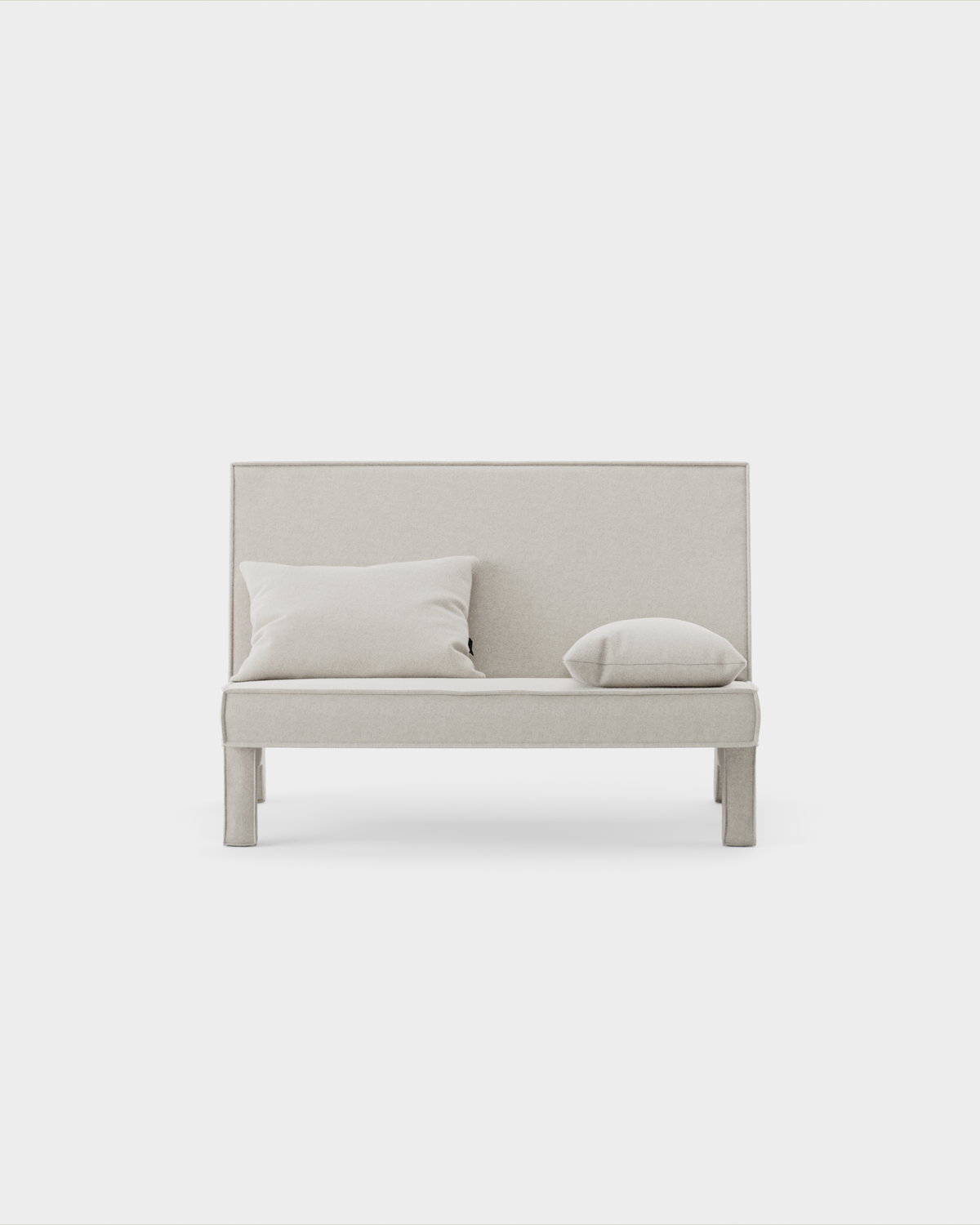 Massproductions BAM! 2-seter sofa – Nevotex Wooly+ Ivory Melange 2256