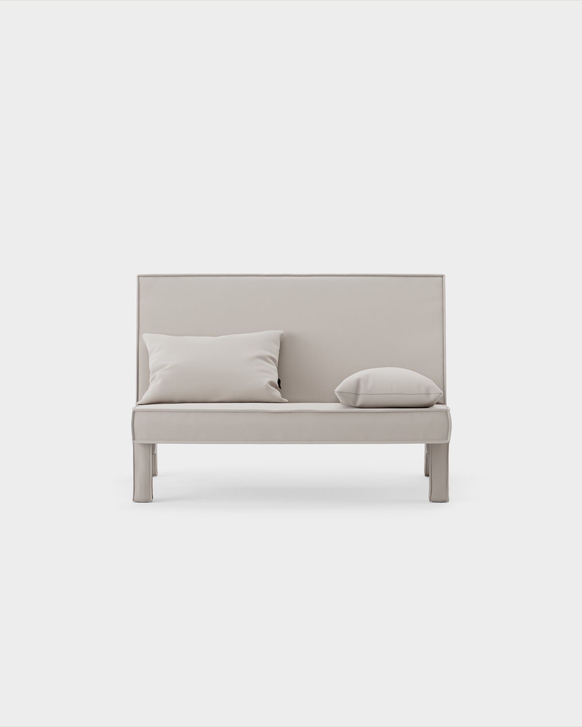 Massproductions BAM! 2-seter sofa – Kirkby Design Smooth III 35 Porcini