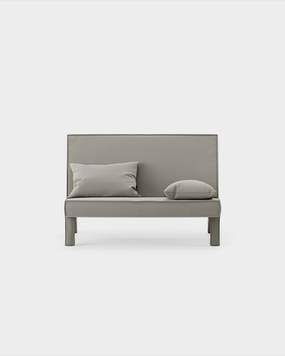 Massproductions BAM! 2-seter sofa – Kirkby Design Smooth III 87 Gris